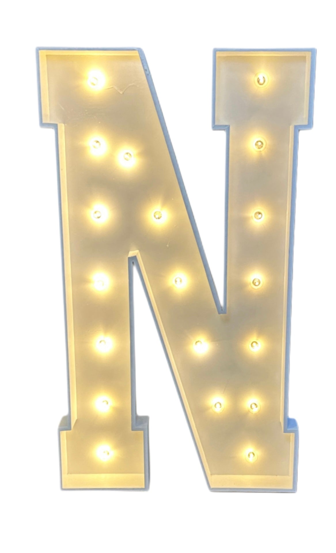 "N" Marquee Letter
