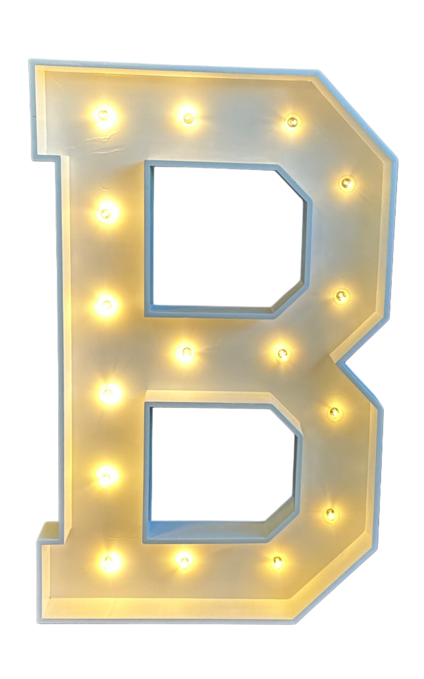 "B" Marquee Letter