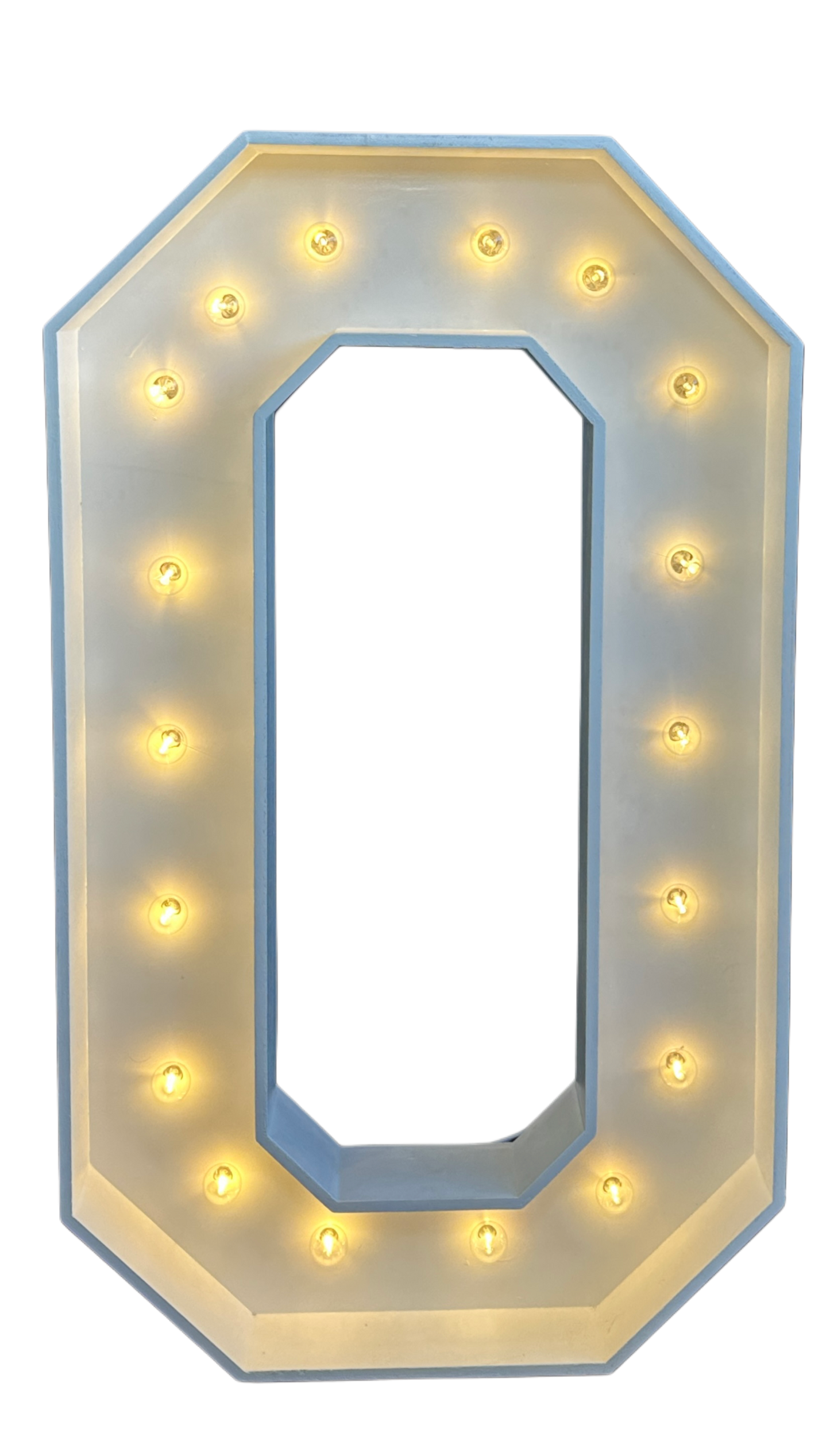 "0" Marquee Number / Letter